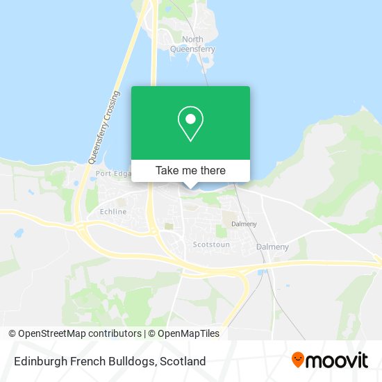 Edinburgh French Bulldogs map