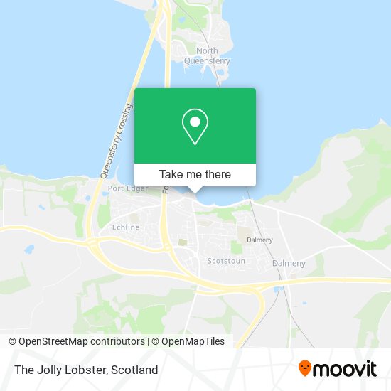 The Jolly Lobster map