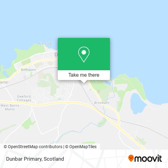 Dunbar Primary map