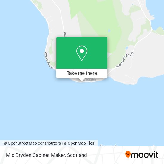 Mic Dryden Cabinet Maker map