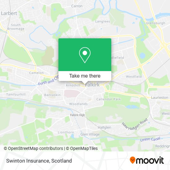 Swinton Insurance map