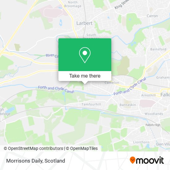 Morrisons Daily map