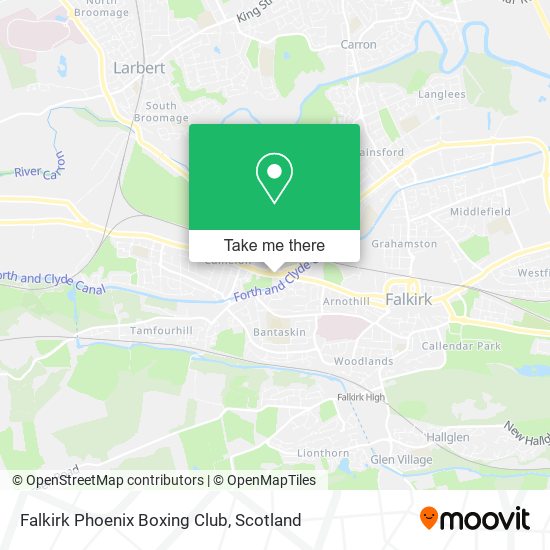 Falkirk Phoenix Boxing Club map