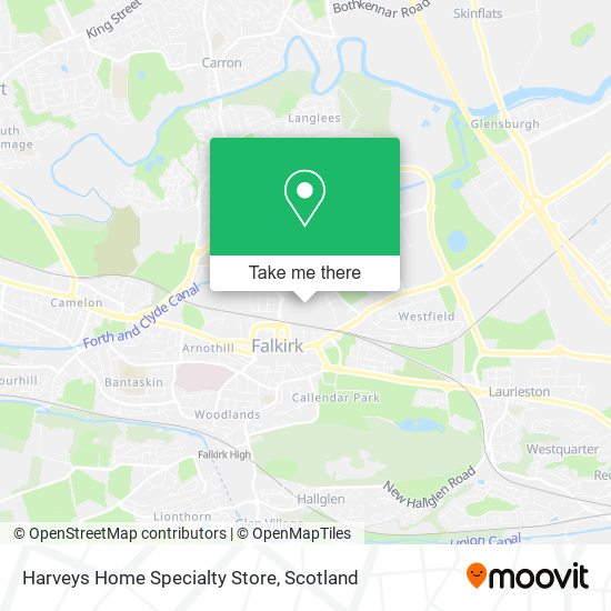 Harveys Home Specialty Store map