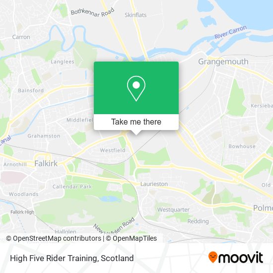 High Five Rider Training map