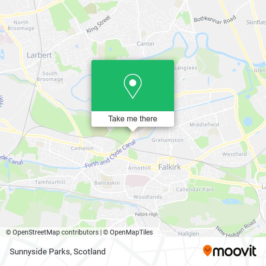 Sunnyside Parks map