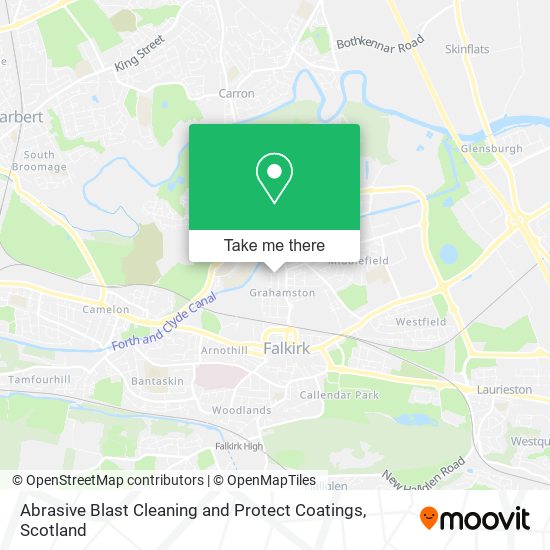 Abrasive Blast Cleaning and Protect Coatings map
