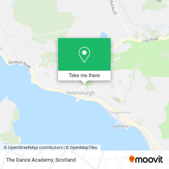 The Dance Academy map