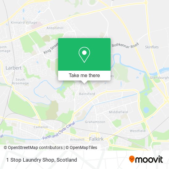 1 Stop Laundry Shop map