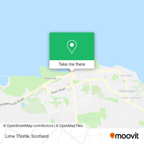 Lime Thistle map