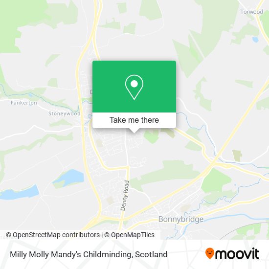 Milly Molly Mandy's Childminding map