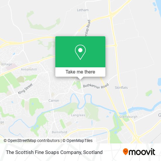 The Scottish Fine Soaps Company map