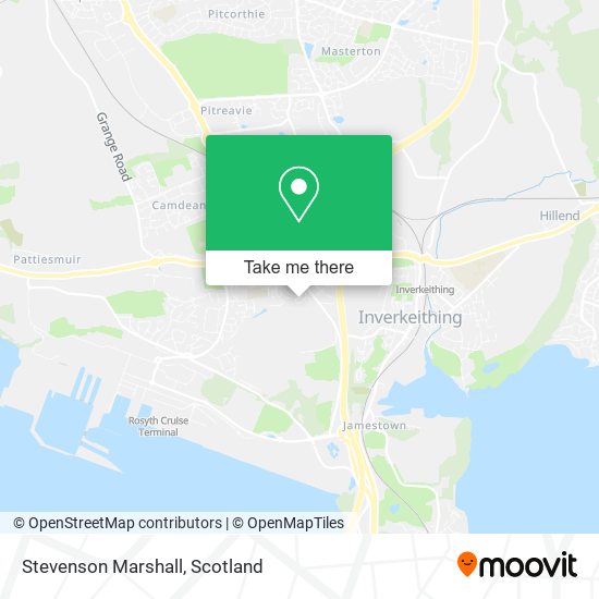 Stevenson Marshall map