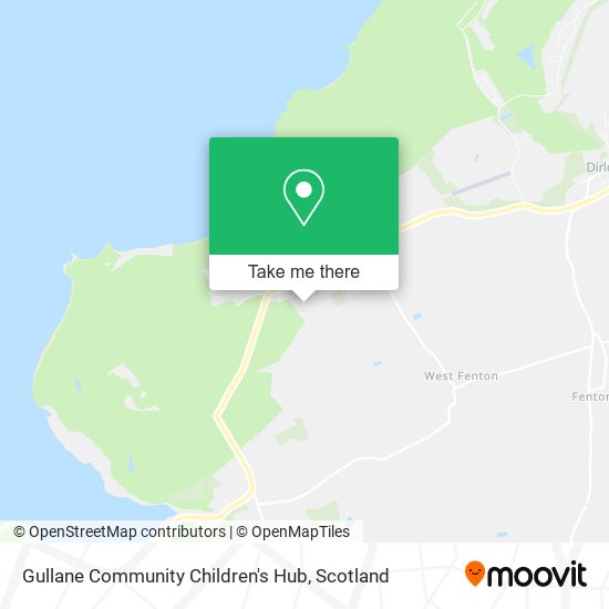 Gullane Community Children's Hub map