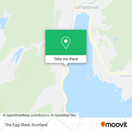 The Egg Shed map