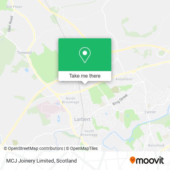 MCJ Joinery Limited map