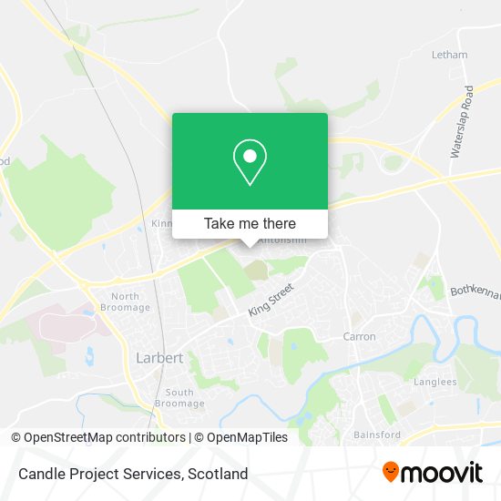 Candle Project Services map