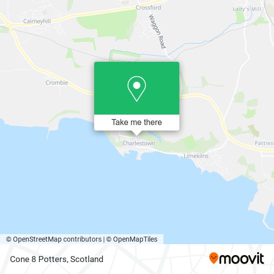 Cone 8 Potters map