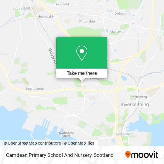 Camdean Primary School And Nursery map