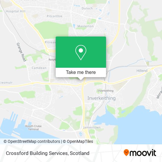 Crossford Building Services map