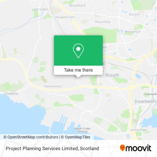 Project Planning Services Limited map