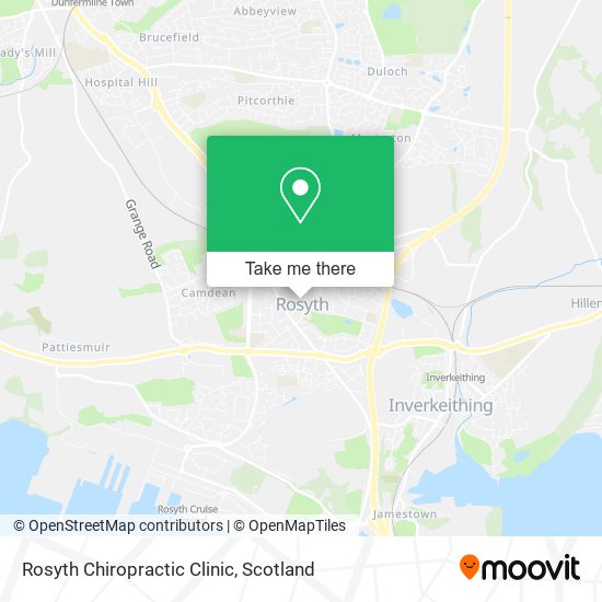 Rosyth Chiropractic Clinic map