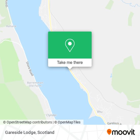 Gareside Lodge map