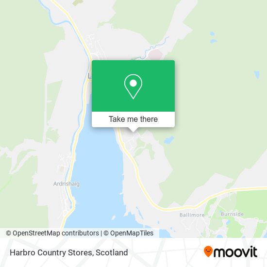 Harbro Country Stores map