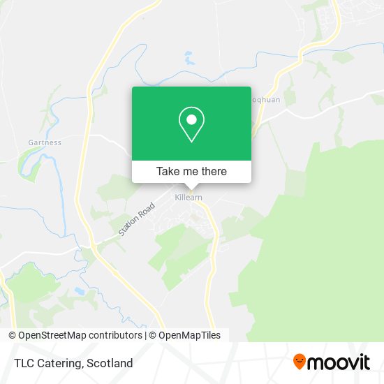 TLC Catering map
