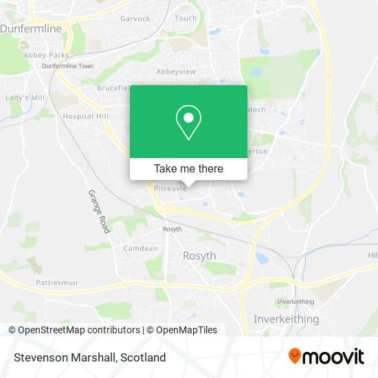 Stevenson Marshall map