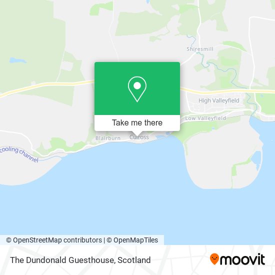 The Dundonald Guesthouse map