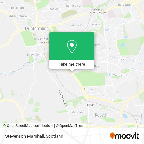Stevenson Marshall map