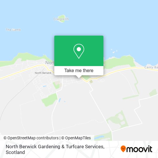 North Berwick Gardening & Turfcare Services map