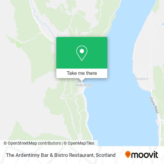 The Ardentinny Bar & Bistro Restaurant map