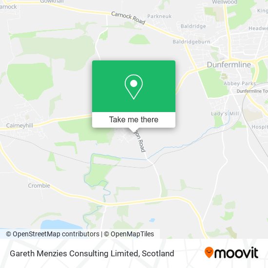 Gareth Menzies Consulting Limited map
