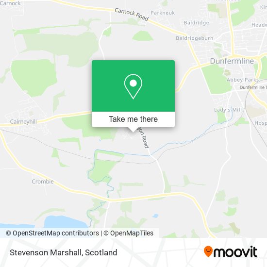 Stevenson Marshall map