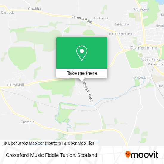 Crossford Music Fiddle Tuition map