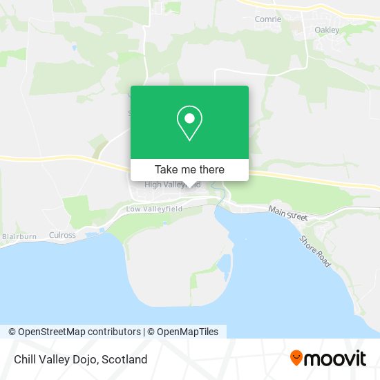Chill Valley Dojo map