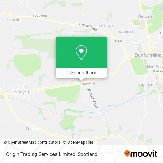Origin Trading Services Limited map