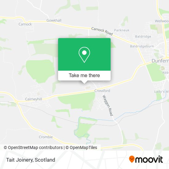 Tait Joinery map