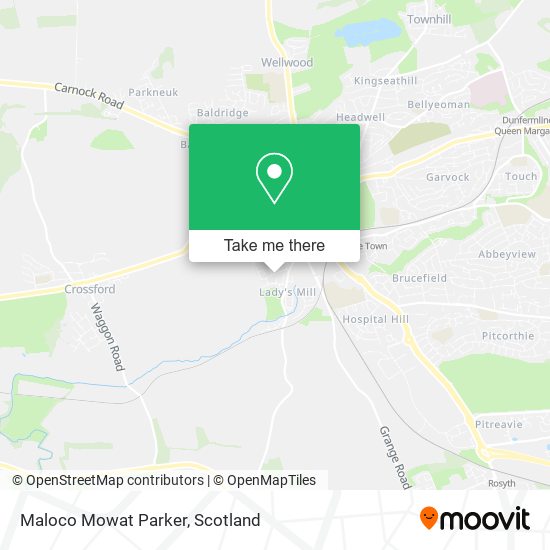 Maloco Mowat Parker map