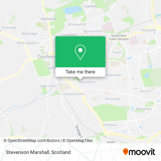 Stevenson Marshall map