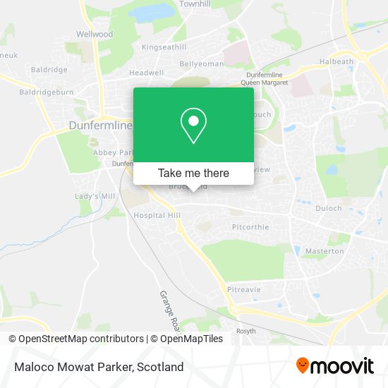 Maloco Mowat Parker map