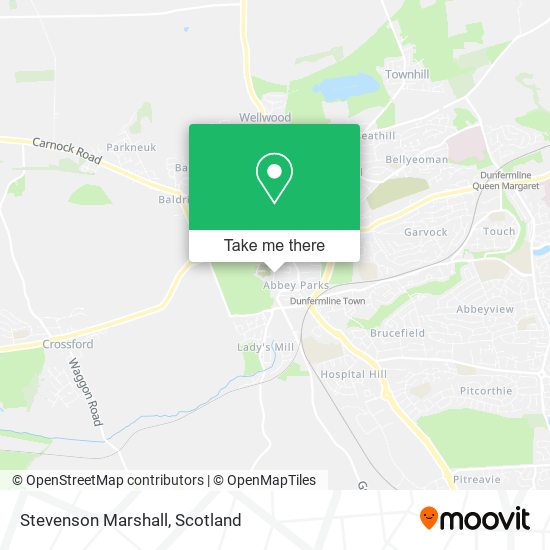 Stevenson Marshall map
