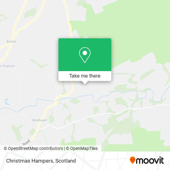 Christmas Hampers map