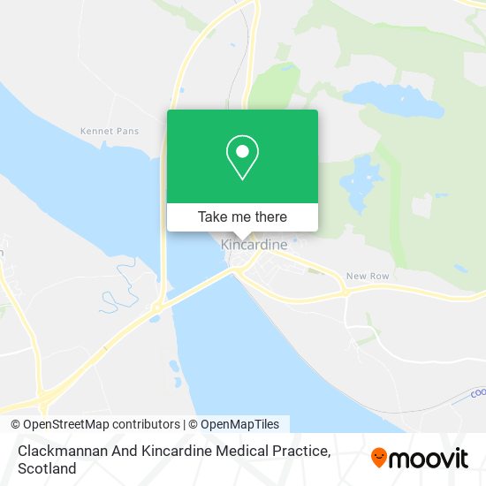 Clackmannan And Kincardine Medical Practice map