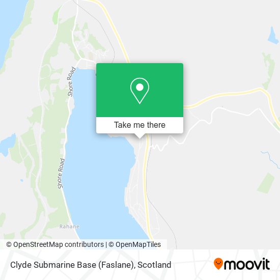 Clyde Submarine Base (Faslane) map