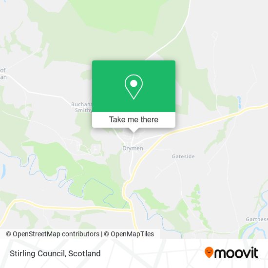 Stirling Council map