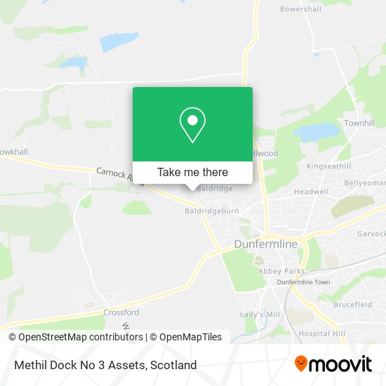 Methil Dock No 3 Assets map