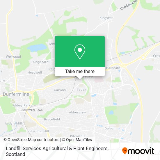 Landfill Services Agricultural & Plant Engineers map